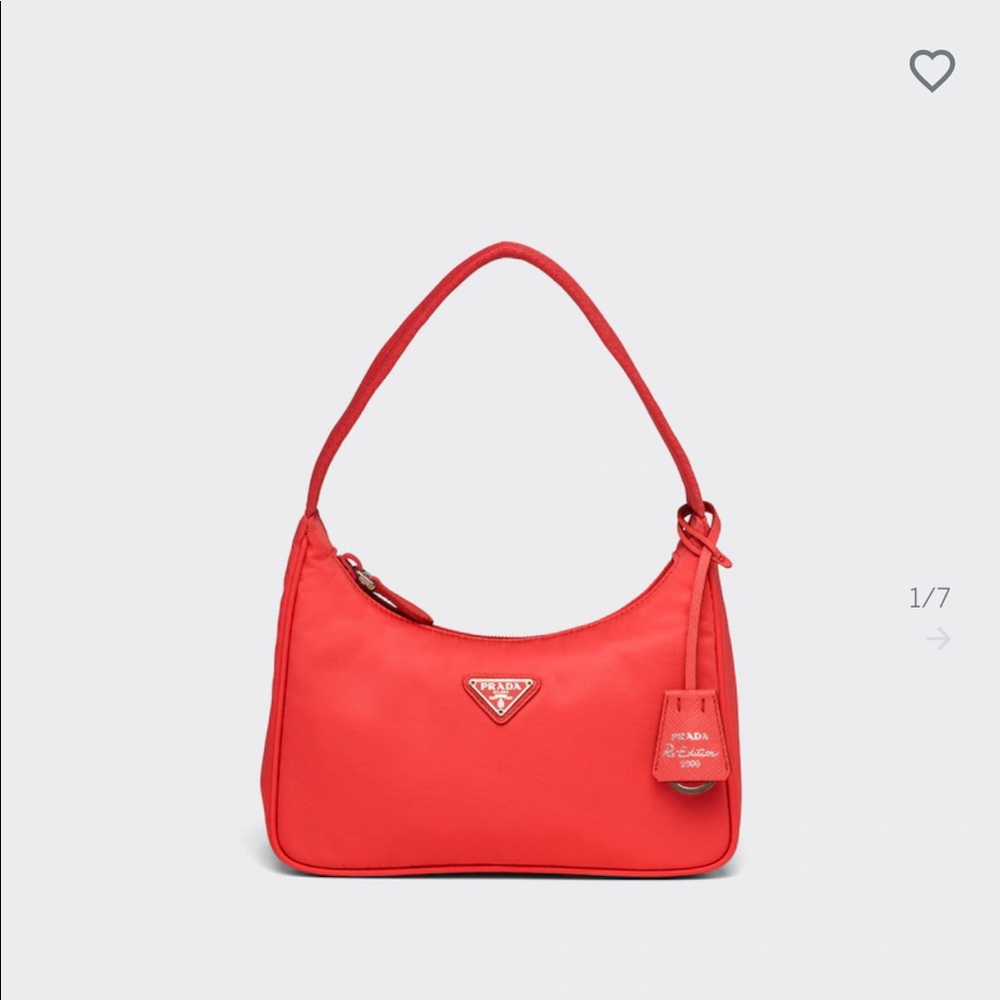 Prada Re Edition 2000 Nylon Mini bag Red